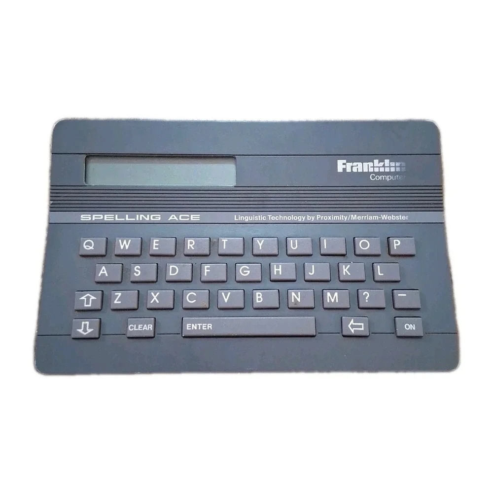 VINTAGE Franklin Computer Spelling Ace Model SA-98 English Spell Checker WORKS!
